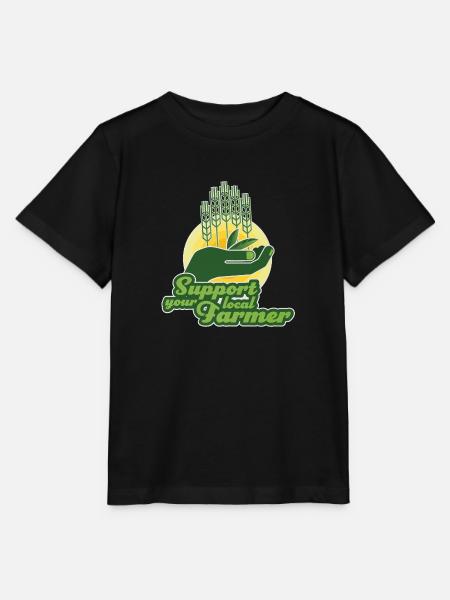 Vivir de forma sostenible - Stanley/Stella T-shirt MINI CREATOR til børn - sort