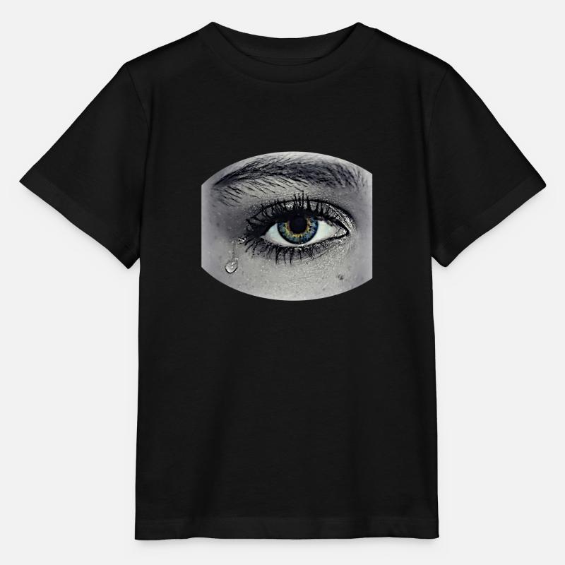 Tristesse amour larmes larmes nostalgie - T-shirt bio MINI CREATOR Stanley/Stella Enfant - noir