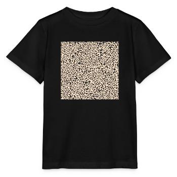 Leopard Pattern | Leopard Print | African Animal - Stanley/Stella MINI CREATOR Kids’ T-Shirt - black - Front - Mikhail (115cm)