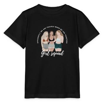 Three Best Friends - Stanley/Stella MINI CREATOR Kids’ T-Shirt - black - Front - Mikhail (115cm)