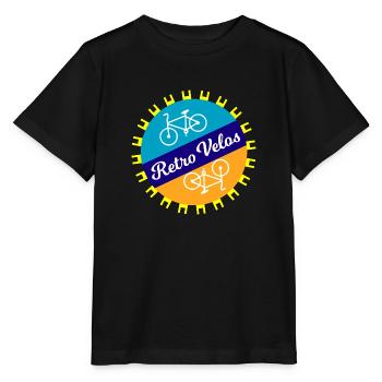 Vélo Biking Triathlon Cycling - T-shirt bio MINI CREATOR Stanley/Stella Enfant - noir - Devant - Mikhail (115cm)