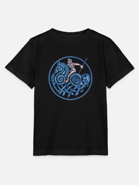 Sleipnir - Stanley/Stella Kinder T-Shirt MINI CREATOR - Schwarz