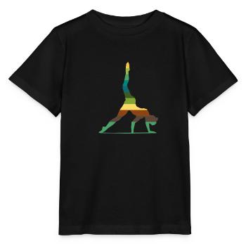 Kunstturnen Bodenturnen Fitness Sport Gymnastic - Stanley/Stella Kinder T-Shirt MINI CREATOR  - Schwarz - Vorne - Mikhail (115cm)