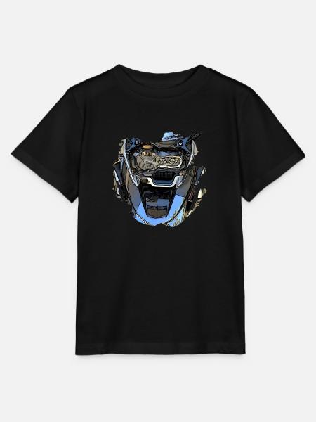 Motorradschnauze - Stanley/Stella Kinder T-Shirt MINI CREATOR  - Schwarz