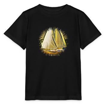 Voile - T-shirt bio MINI CREATOR Stanley/Stella Enfant - noir - Devant - Mikhail (115cm)