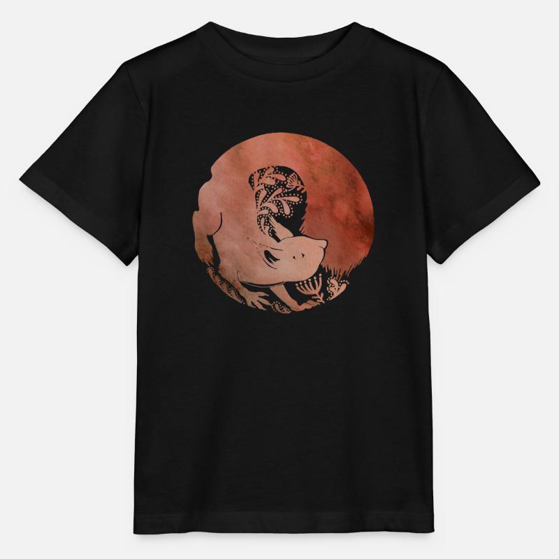Wiewiórka - Écureuil - T-shirt bio MINI CREATOR Stanley/Stella Enfant - noir