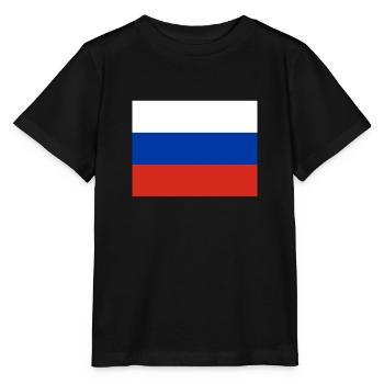 Russie - T-shirt bio MINI CREATOR Stanley/Stella Enfant - noir - Devant - Mikhail (115cm)