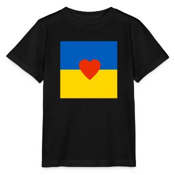 Ukraine - T-shirt bio MINI CREATOR Stanley/Stella Enfant - noir - Devant - Mikhail (115cm)