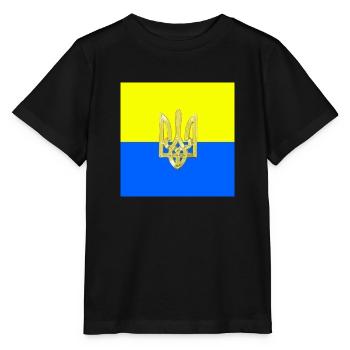 Ukraine - T-shirt bio MINI CREATOR Stanley/Stella Enfant - noir - Devant - Mikhail (115cm)