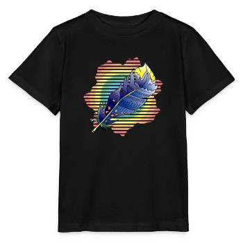 Plume - T-shirt bio MINI CREATOR Stanley/Stella Enfant - noir - Devant - Mikhail (115cm)