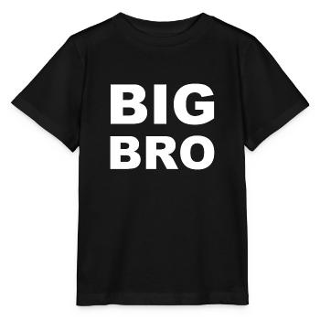 big bro - Stanley/Stella Kinder T-Shirt MINI CREATOR  - Schwarz - Vorne - Mikhail (115cm)