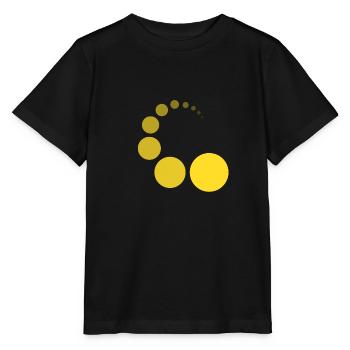 CIRCIRCLE YELLOW - T-shirt bio MINI CREATOR Stanley/Stella Enfant - noir - Devant - Mikhail (115cm)