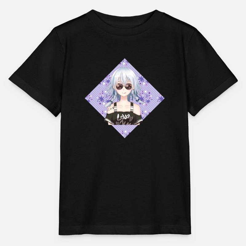 Kawaii Oni - Stanley/Stella Kinder T-Shirt MINI CREATOR  - Schwarz