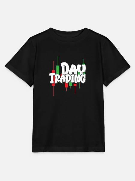 Day Trading - Stanley/Stella Kinder T-Shirt MINI CREATOR - Schwarz