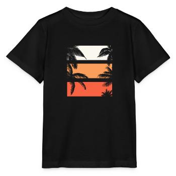 Conception de couleurs vives - T-shirt bio MINI CREATOR Stanley/Stella Enfant - noir - Devant - Mikhail (115cm)