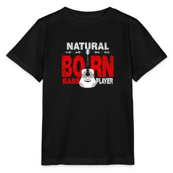 Geborener Bassist - Stanley/Stella Kinder T-Shirt MINI CREATOR  - Schwarz - Vorne - Mikhail (115cm)