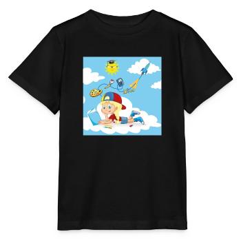 Back to school 1 - Stanley/Stella MINI CREATOR Kids’ T-Shirt - black - Front - Mikhail (115cm)