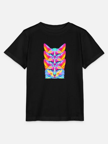 KATZE - Stanley/Stella Kinder T-Shirt MINI CREATOR - Schwarz