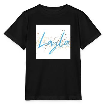Layla - Stanley/Stella Kinder T-Shirt MINI CREATOR  - Schwarz - Vorne - Mikhail (115cm)