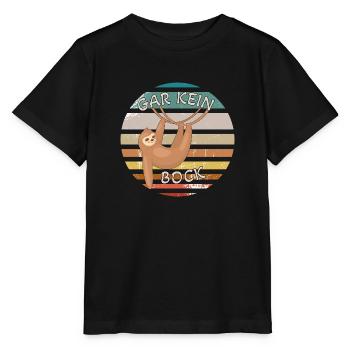 Pas de mèmes de buck du tout | Amusant à dire amusant - T-shirt bio MINI CREATOR Stanley/Stella Enfant - noir - Devant - Mikhail (115cm)