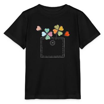 le bonheur en poche - T-shirt bio MINI CREATOR Stanley/Stella Enfant - noir - Devant - Mikhail (115cm)