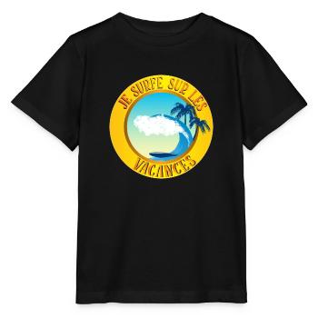 offene Stelle - Stanley/Stella Kinder T-Shirt MINI CREATOR  - Schwarz - Vorne - Mikhail (115cm)