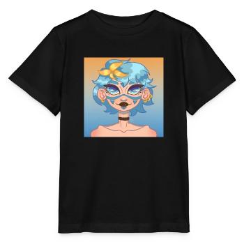Goldener Ozean - Stanley/Stella Kinder T-Shirt MINI CREATOR  - Schwarz - Vorne - Mikhail (115cm)