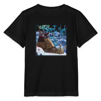 Suesse Schnecke - Stanley/Stella Kinder T-Shirt MINI CREATOR  - Schwarz - Vorne - Mikhail (115cm)