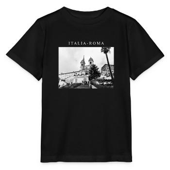 LUXURY - ITALIA - Stanley/Stella MINI CREATOR Kids’ T-Shirt - black - Front - Mikhail (115cm)