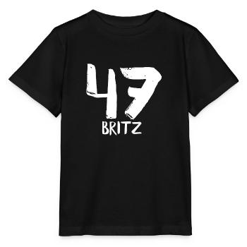 47 britz Berlin - Stanley/Stella Kinder T-Shirt MINI CREATOR  - Schwarz - Vorne - Mikhail (115cm)