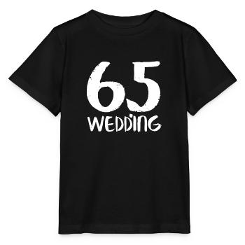 65 wedding - Stanley/Stella Kinder T-Shirt MINI CREATOR  - Schwarz - Vorne - Mikhail (115cm)
