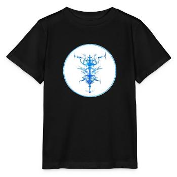 Mystique Collection ~ light blue ~ n°8 - Stanley/Stella MINI CREATOR Kids’ T-Shirt - black - Front - Mikhail (115cm)