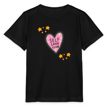SELBSTLIEBE - Stanley/Stella Kinder T-Shirt MINI CREATOR  - Schwarz - Vorne - Mikhail (115cm)