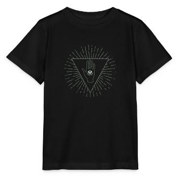 Mystery Hand - Stanley/Stella MINI CREATOR Kids’ T-Shirt - black - Front - Mikhail (115cm)