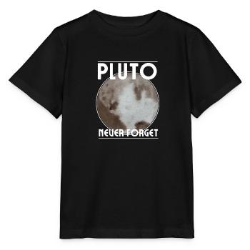 Pluton 1930 2006 Pluto Never Forget Science - T-shirt bio MINI CREATOR Stanley/Stella Enfant - noir - Devant - Mikhail (115cm)