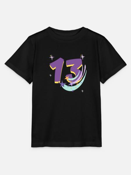 13-jähriges Jubiläum (13-jähriges Geschenk) - Stanley/Stella Kinder T-Shirt MINI CREATOR - Schwarz