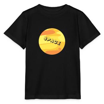 Space 4.0 - Stanley/Stella Kinder T-Shirt MINI CREATOR  - Schwarz - Vorne - Mikhail (115cm)