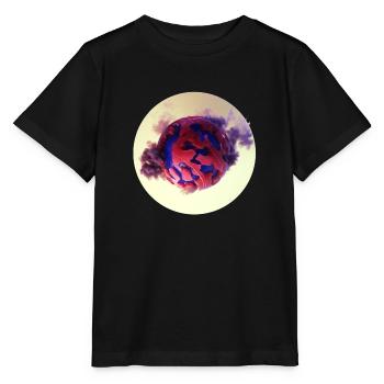 Terre pourpre - T-shirt bio MINI CREATOR Stanley/Stella Enfant - noir - Devant - Mikhail (115cm)
