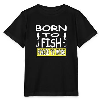 Angling - Stanley/Stella MINI CREATOR Kids’ T-Shirt - black - Front - Mikhail (115cm)