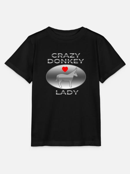 Esel - Stanley/Stella Kinder T-Shirt MINI CREATOR  - Schwarz