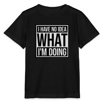 Aucune idée - T-shirt bio MINI CREATOR Stanley/Stella Enfant - noir - Devant - Mikhail (115cm)