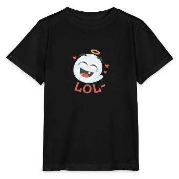 LOL- - Stanley/Stella Kinder T-Shirt MINI CREATOR  - Schwarz - Vorne - Mikhail (115cm)