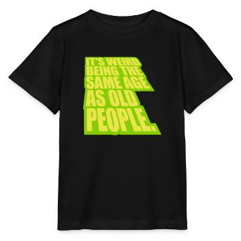 être âgé - T-shirt bio MINI CREATOR Stanley/Stella Enfant - noir - Devant - Mikhail (115cm)