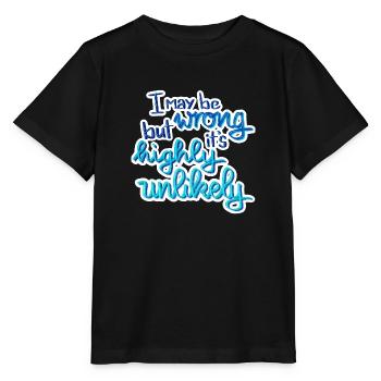 Klugscheißer Spruch - Stanley/Stella Kinder T-Shirt MINI CREATOR  - Schwarz - Vorne - Mikhail (115cm)