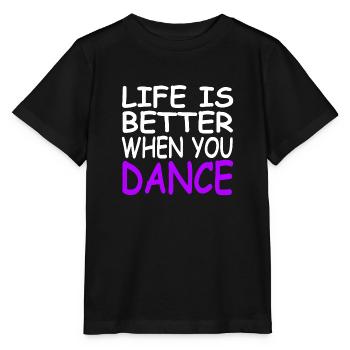 Danser - T-shirt bio MINI CREATOR Stanley/Stella Enfant - noir - Devant - Mikhail (115cm)