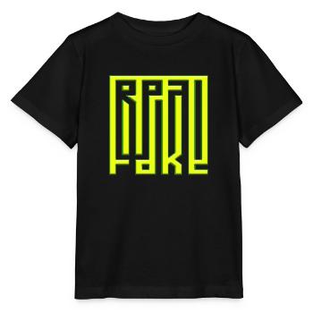 penser fausses pensées positives méditation heureuse - T-shirt bio MINI CREATOR Stanley/Stella Enfant - noir - Devant - Mikhail (115cm)
