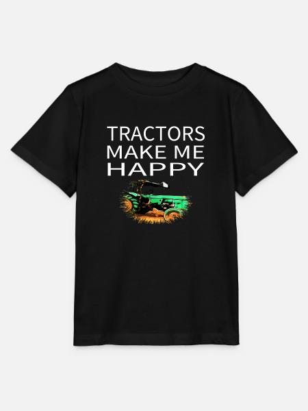 Traktor - Stanley/Stella Kinder T-Shirt MINI CREATOR - Schwarz