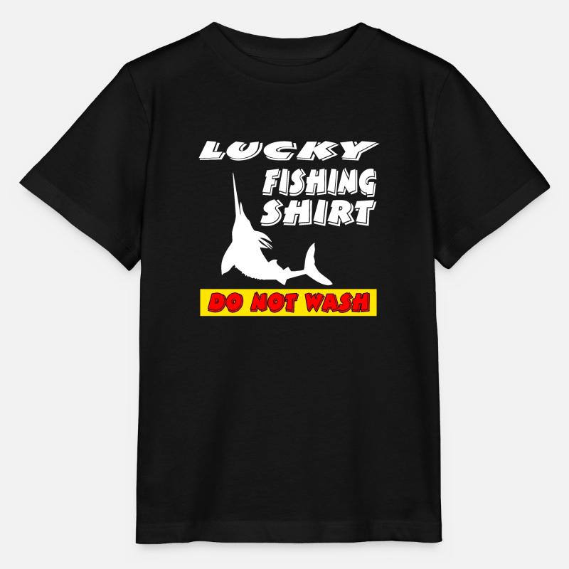 Angling - Stanley/Stella MINI CREATOR Kids’ T-Shirt - black