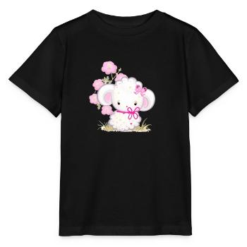 Animaux style doux - T-shirt bio MINI CREATOR Stanley/Stella Enfant - noir - Devant - Mikhail (115cm)