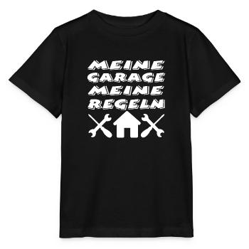 Garage - Stanley/Stella Kinder T-Shirt MINI CREATOR  - Schwarz - Vorne - Mikhail (115cm)
